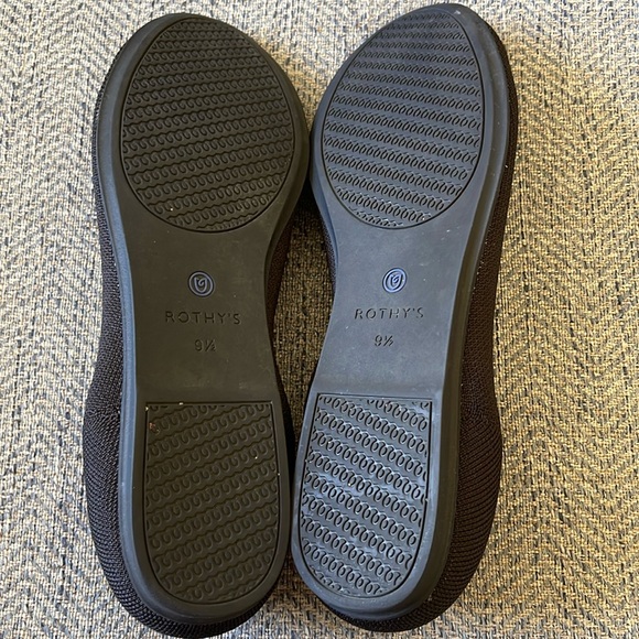 Rothy’s The Flat round Toe Black Ballet Flat Shoes. Size: 9.5 - Picture 15 of 16